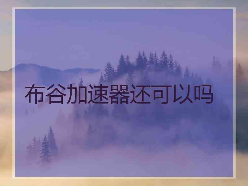 布谷加速器还可以吗