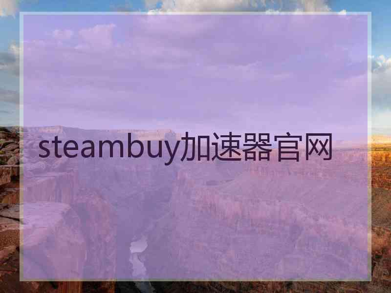 steambuy加速器官网