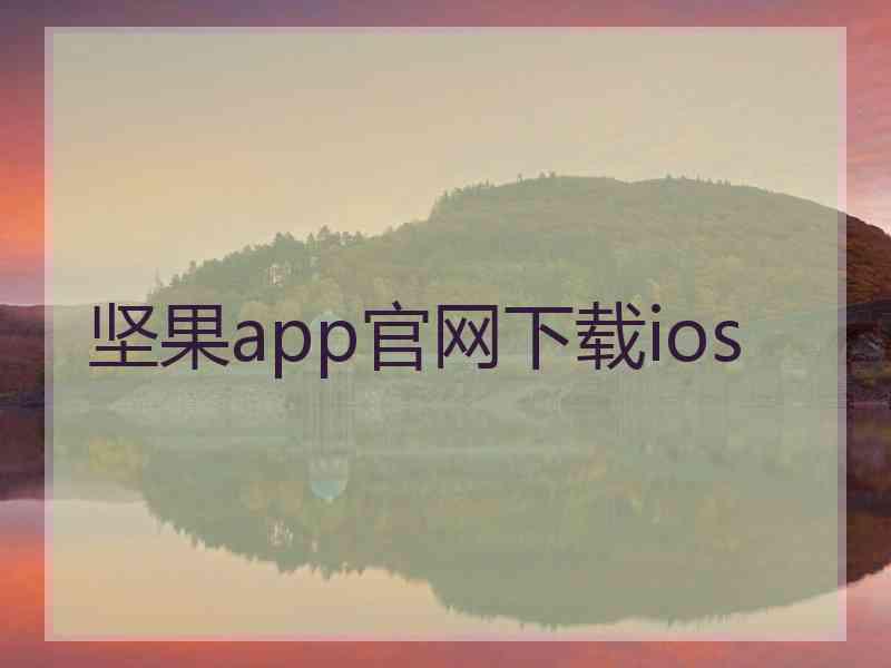 坚果app官网下载ios