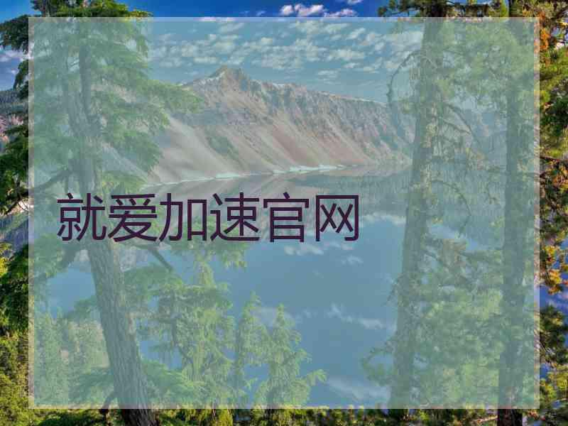 就爱加速官网
