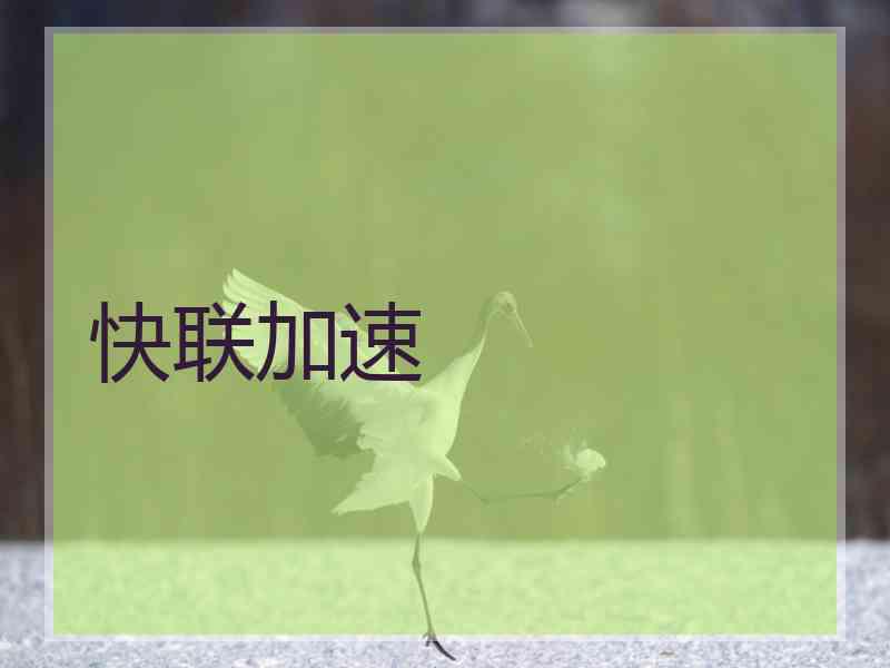 快联加速
